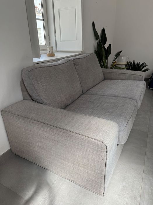 IKEA KIVIK Two-Seater Sofa – Light Grey