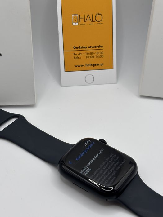 Apple Watch 9 45mm Cellular 100% Gwarancja Halogsm Piotrkowska 19