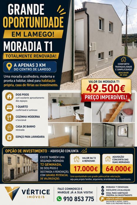 Moradia T1 Lamego