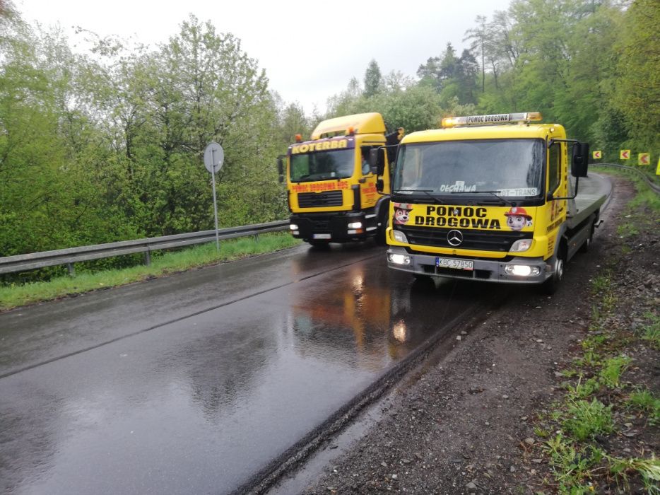 Pomoc Drogowa Transport Maszyn DO 15 T KOTERBA