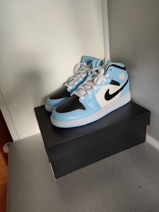 Buty nike air jordan 1 mid ice blue 37.5