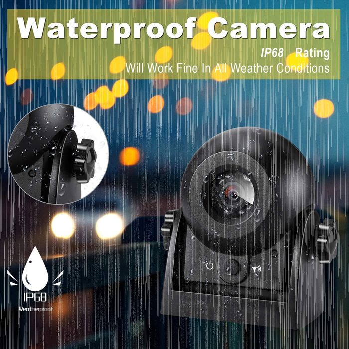 Kamera cofania Bezprzewodowa kamera cofania WiFi samochodowa kamera