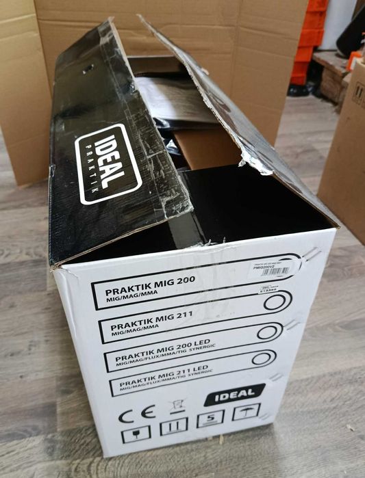 Spawarka Praktik 200 migomat 200A powystawowy sprawny MIG MMA