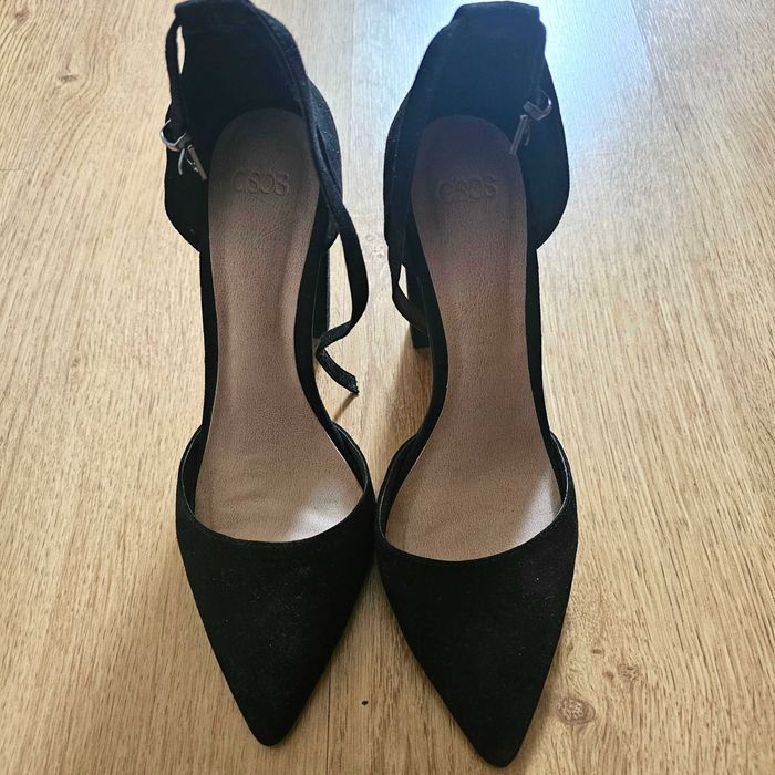 Sapatos Salto Alto Preto ASOS - Novos