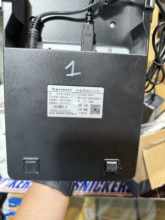 Принтер чеков Xprinter XP-C58K та Winpal WPC58
