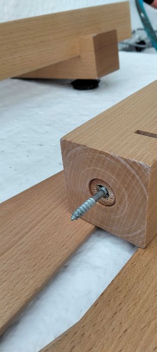 Estante Design Cédric Berruyer, anos 90 em faia maciça