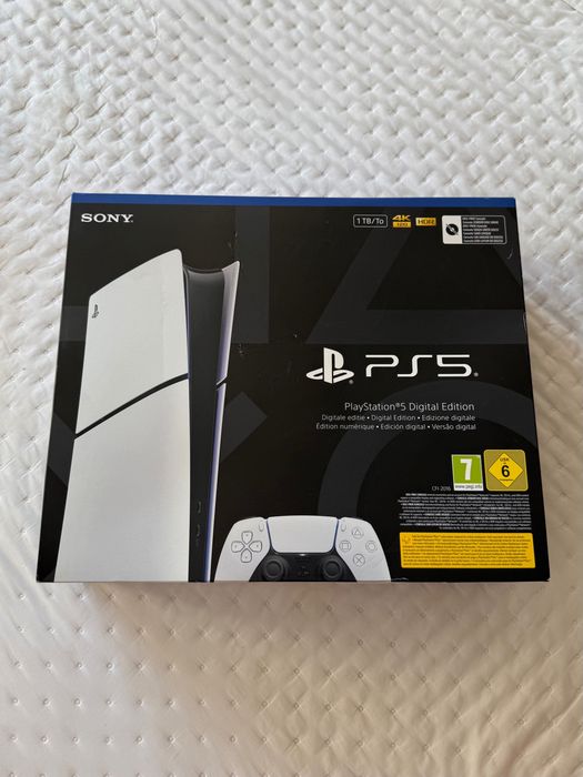 PlayStation 5 Slim Digital 1TB | Como Novo | Caixa + Comando Original