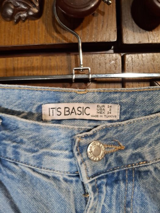 Голубі джинси скейтери It's basic
