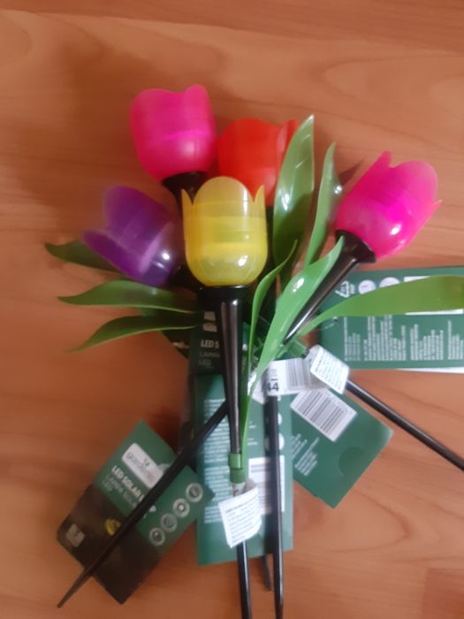 Tulipany solar Led 5szt.