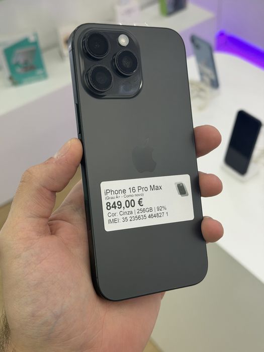 iPhone 16 Pro Max - COMO NOVO!