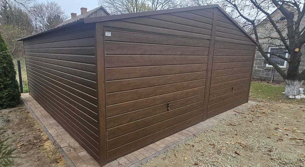 Garaż blaszany 6x5 PREMIUM inne wymiary