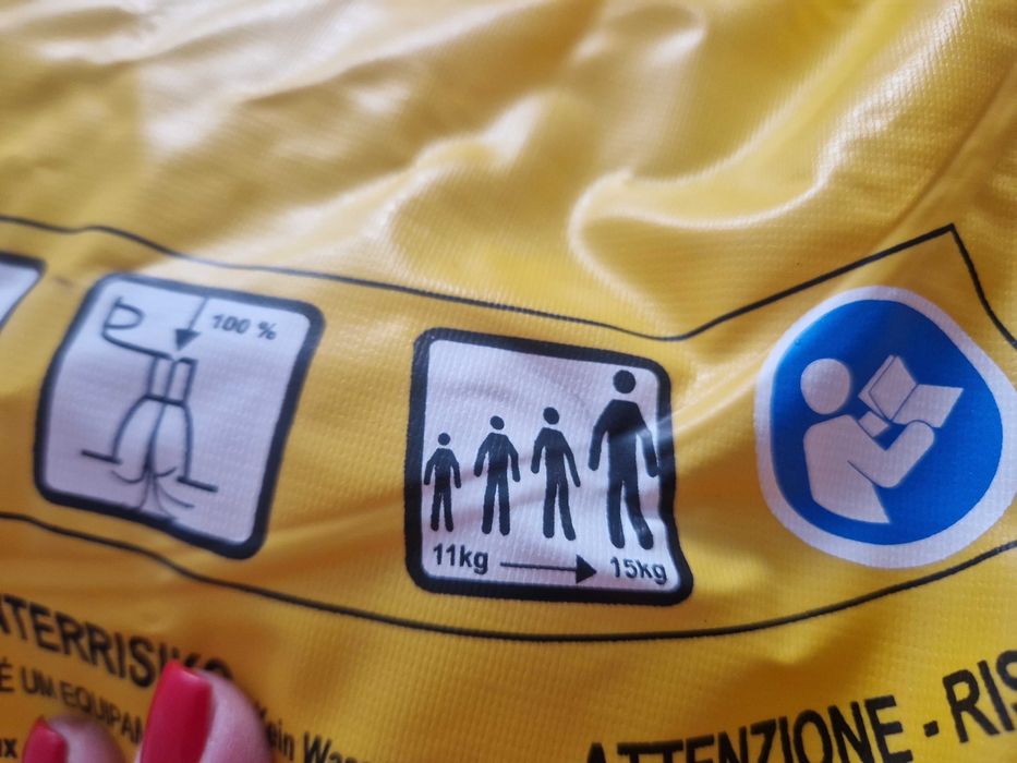 Ponton dmuchany siedzisko do basenu dla dziecka