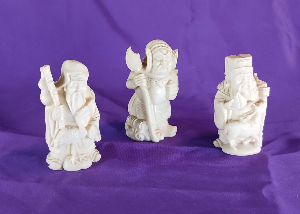 Estatuetas Fu Lu Shou