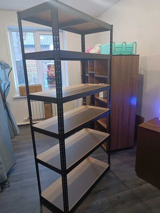 Металеві стелажі 2м × 120 × 45, 180×90×40 | міцні полиці