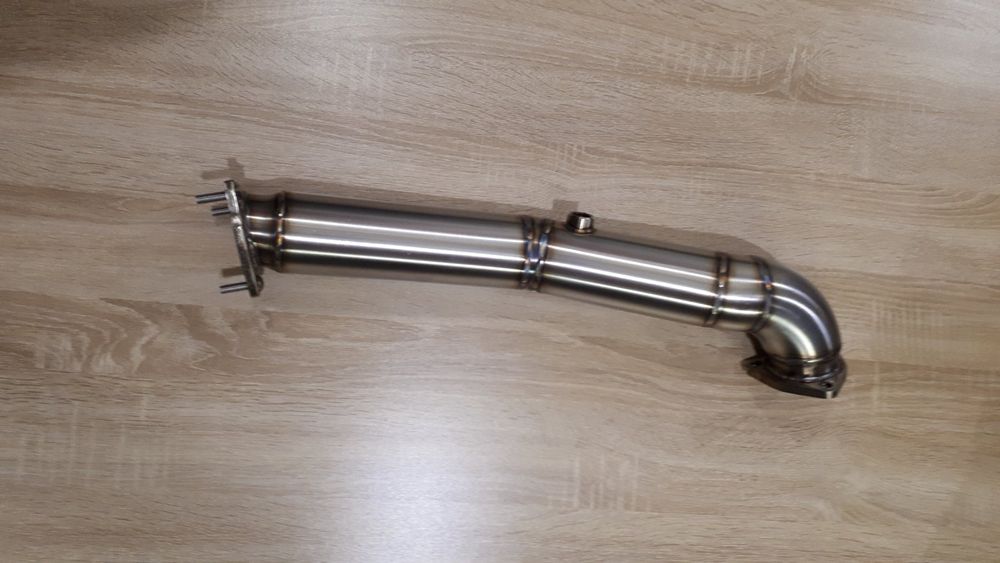 Даунпайп AUDI A6 C6 2.7, 3.0 TDI Downpipe Ауди HEAT SHIELD