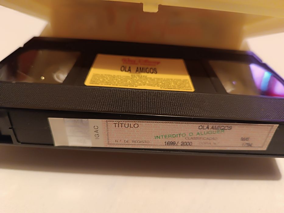 Olá Amigos. Filme Infantil VHS