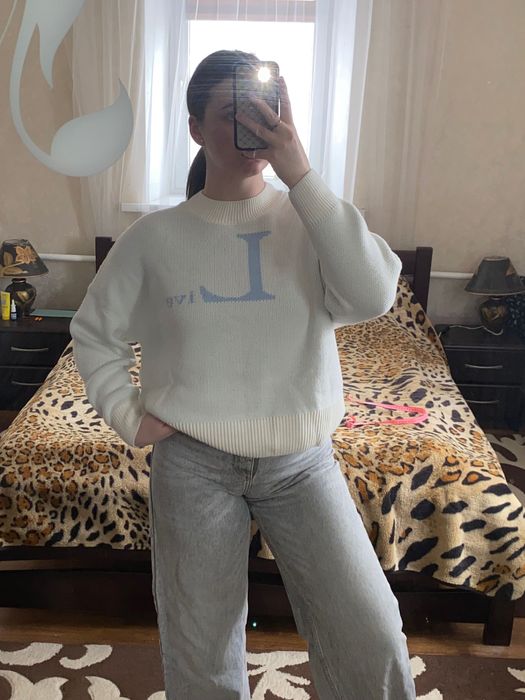 Білий светр Goldi майже новий