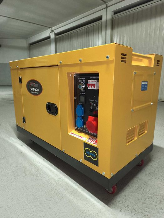 gerador diesel 12.000w | monofásico & trifásico | silencioso