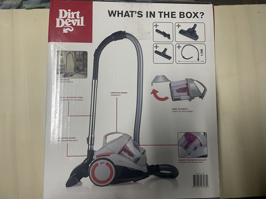 Odkurzacz bezworkowy dirt devil