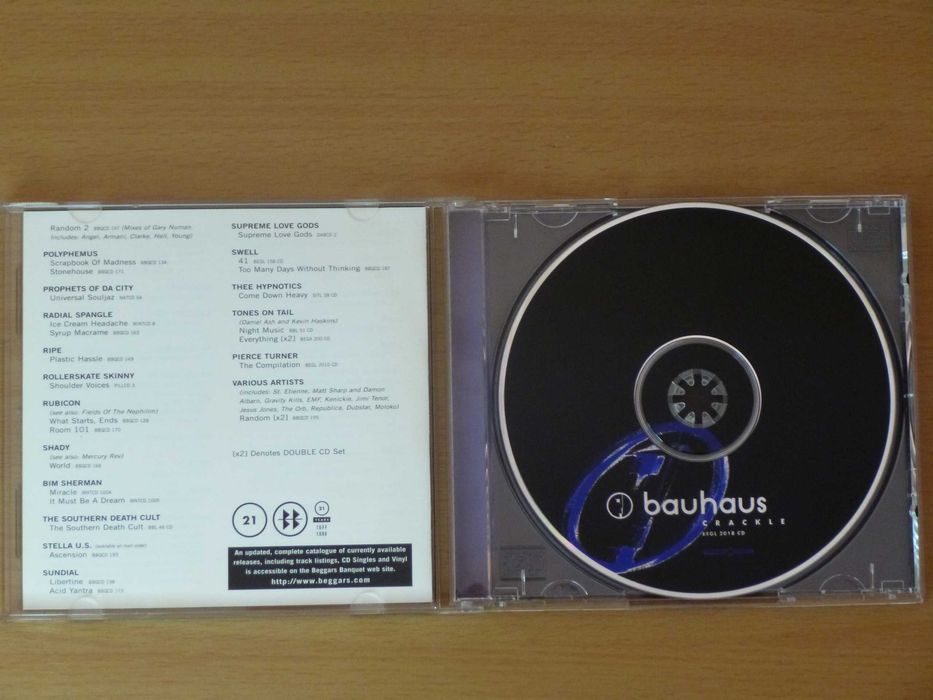 CD best off de Bauhaus