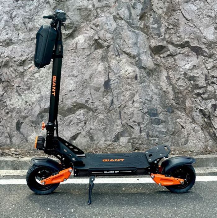 Електросамокат з сидінням Giant Blade GT Pro Sport 1600Вт 26Ah спорт серія 48V з LED підсвіткою та фарою електричний самокат гіант з сідлом швидкий