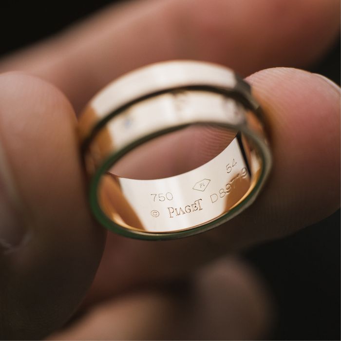 Anel PIAGET POSSESSION em Ouro 18k e Diamantes - Tamanho 54 - 12.5 gr