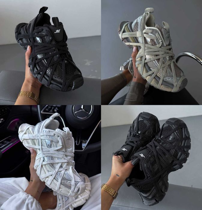 Женские кроссовки Balenciaga 3XL Extreme Lace 36-41 Новинка Сезона!