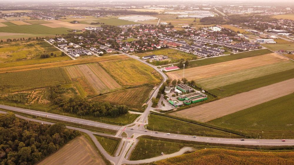 Działka pod Wrocławiem przy markecie obok obwodnicy 4000 m² - Widok 3