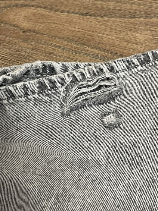 Джинси сірі жіночі широкі джинсы жениские широкие широкі