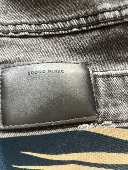 calcas de ganga rasgada da pull&bear