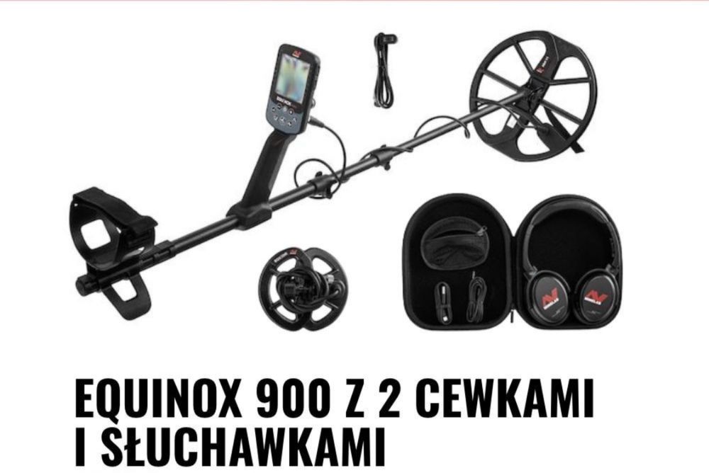 Wykrywacz metali Minelab Equinox 900 - Nowy - Zamiana