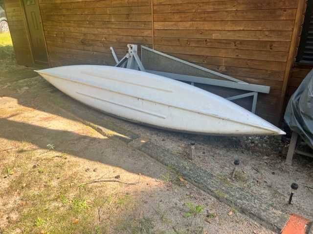 Kajak 4,5m laminat 2 osobowy + GRATIS