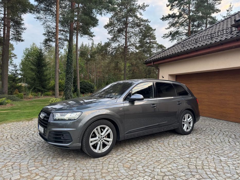 Audi Q7 AUDI Q7 3.0 TDI Quattro Wersja SLINE | Bezwypadkowy | FAKTURA VAT 23%
