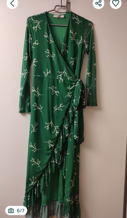 Плаття сукня плаття святкове довге з рукавами