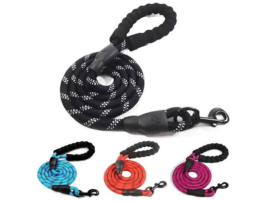 Smycz dla psa treningowa lina gruba 1cm 1,5m