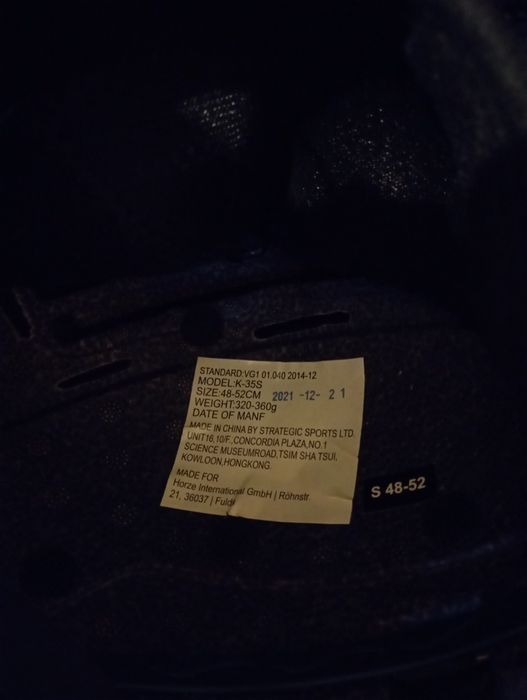 Kask jeździecki Horze