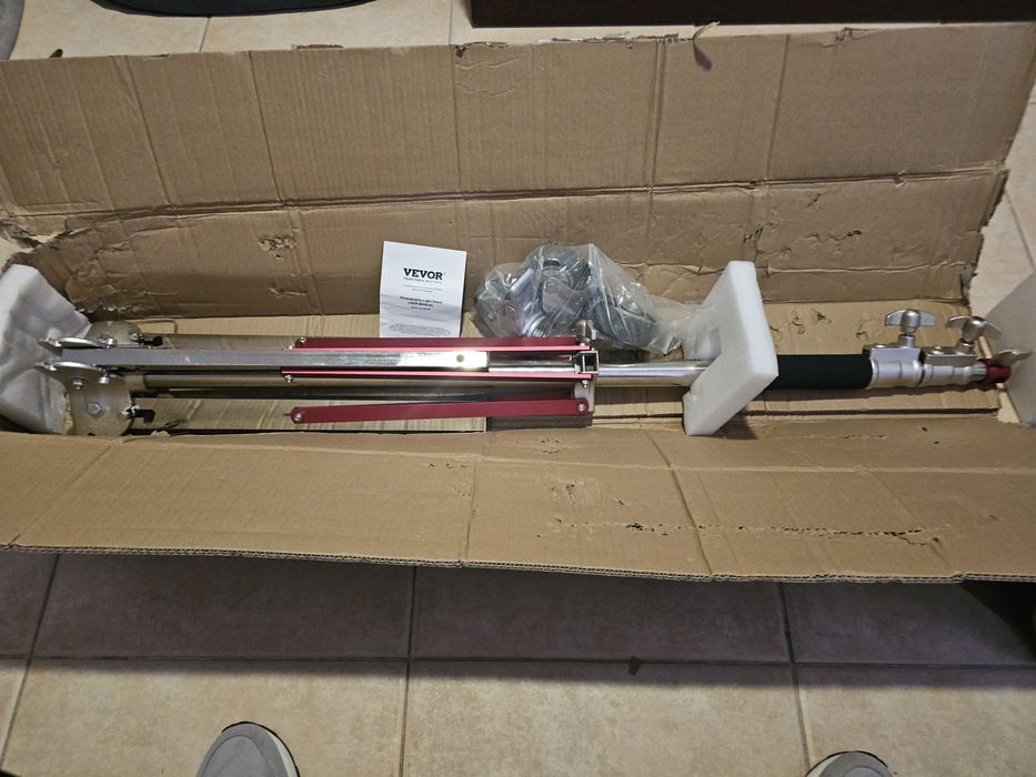 Tripé de iluminação VEVOR para serviço pesado com rodízios, altura máx