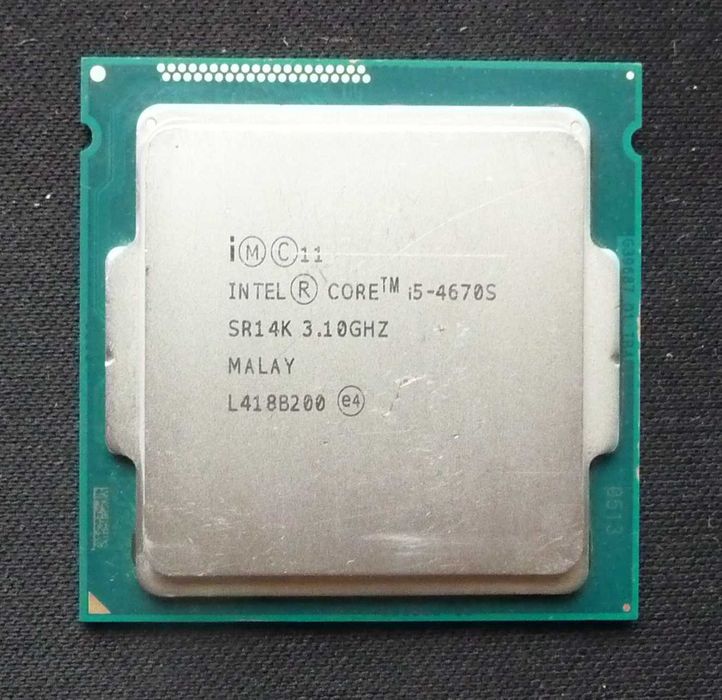 Intel Core i5-4670S (6 МБ 3,1-3,80 ГГц) 65w Socket 1150 4ядра