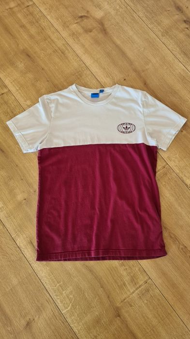 T-shirt Koszulka Adidas Sample. Rozmiar M. Grafika Drill skate baggy y