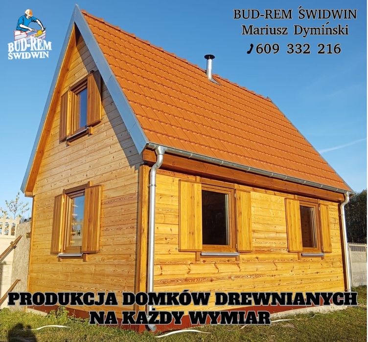 Domek drewniany Dominika I