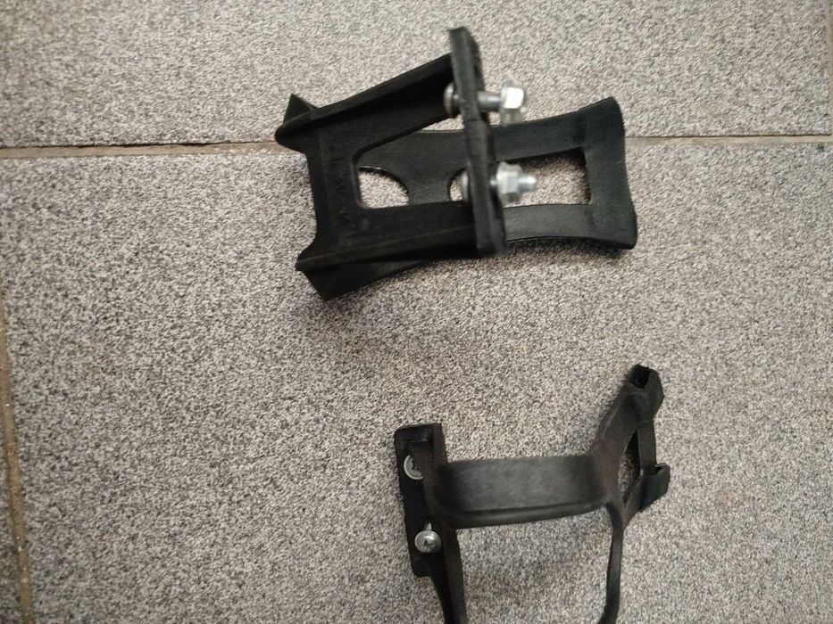 Encaixe de sapatos para bicicleta