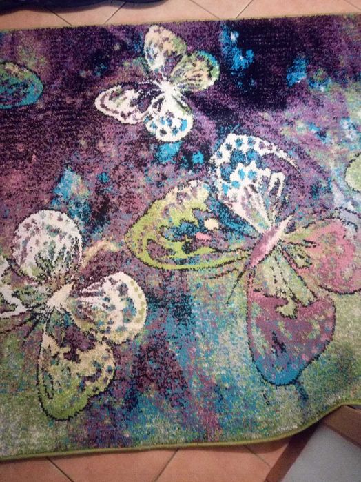 Dywan 133-180 motyle motylki dla dziewczynki