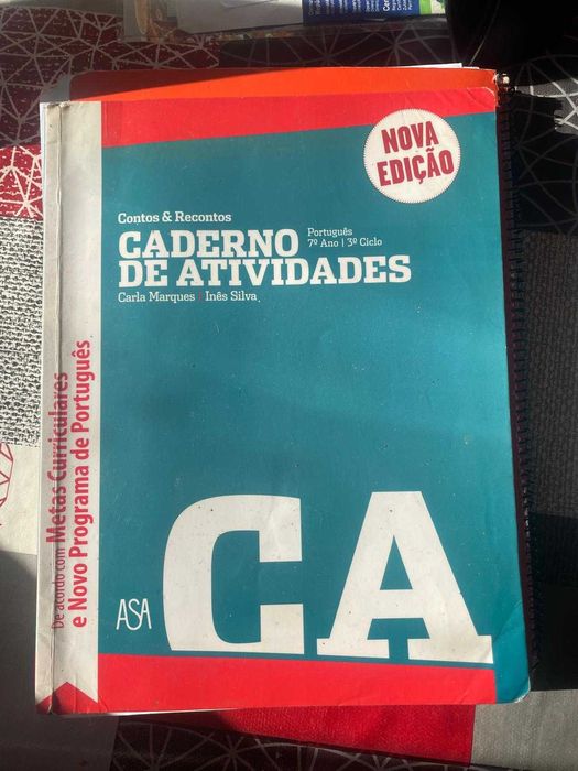 Manuais e Cadernos Atividades 7 ano II