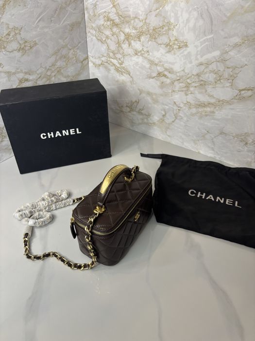 Nowa torebka kuferek z workiem i pudełkie brazowy Gucci Louis Vuitton