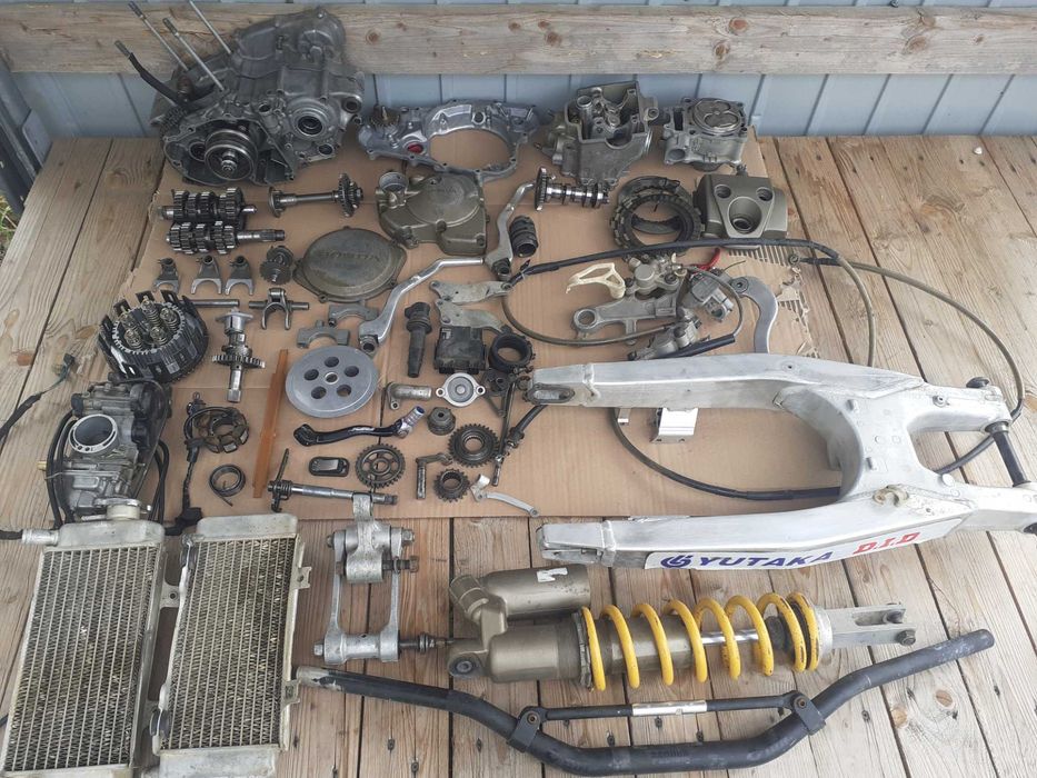 honda crf 250 06r. kola lagi skrzynia glowica kartery wodzik balans