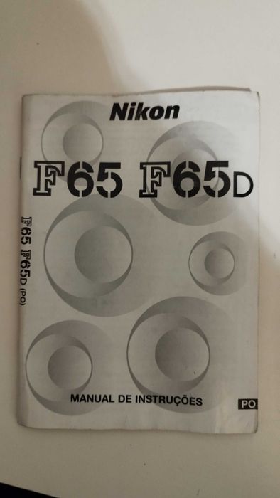 KIT Câmara Fotográfica Nikon F 65 + extras (Analógica - película)