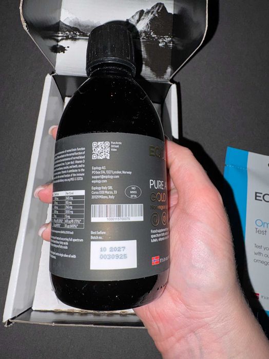 Eqology Pure Arctic Oil Gold