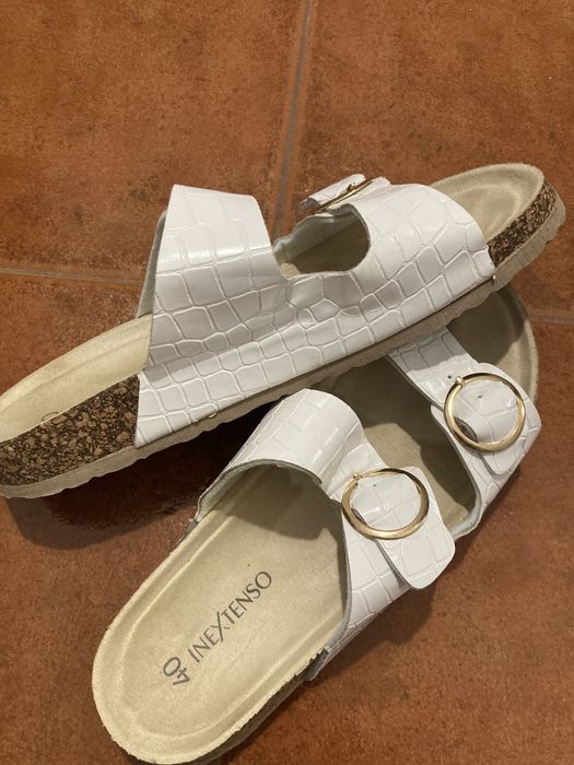 Sandalias Brancas