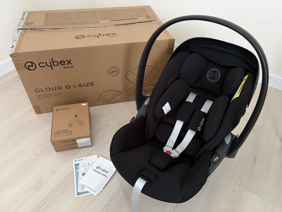 Автокрісло Cybex Cloud G i-size 0-15 + адаптери