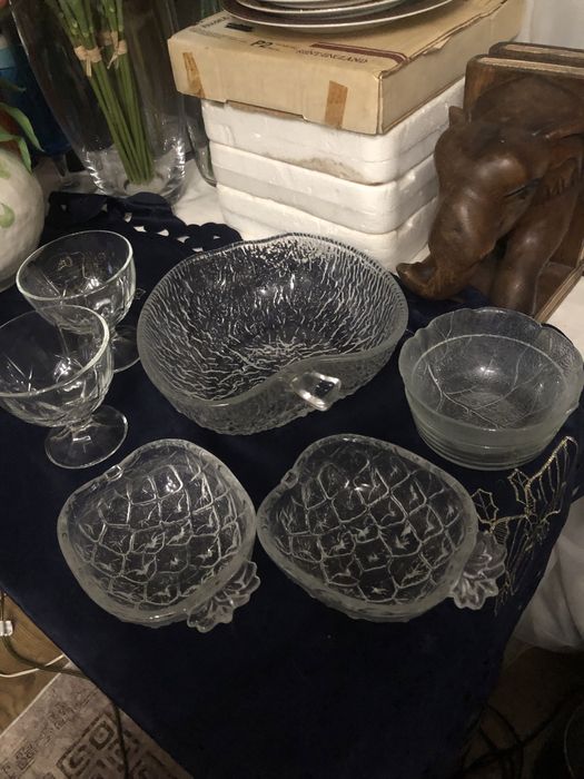 Посуда разная стекло